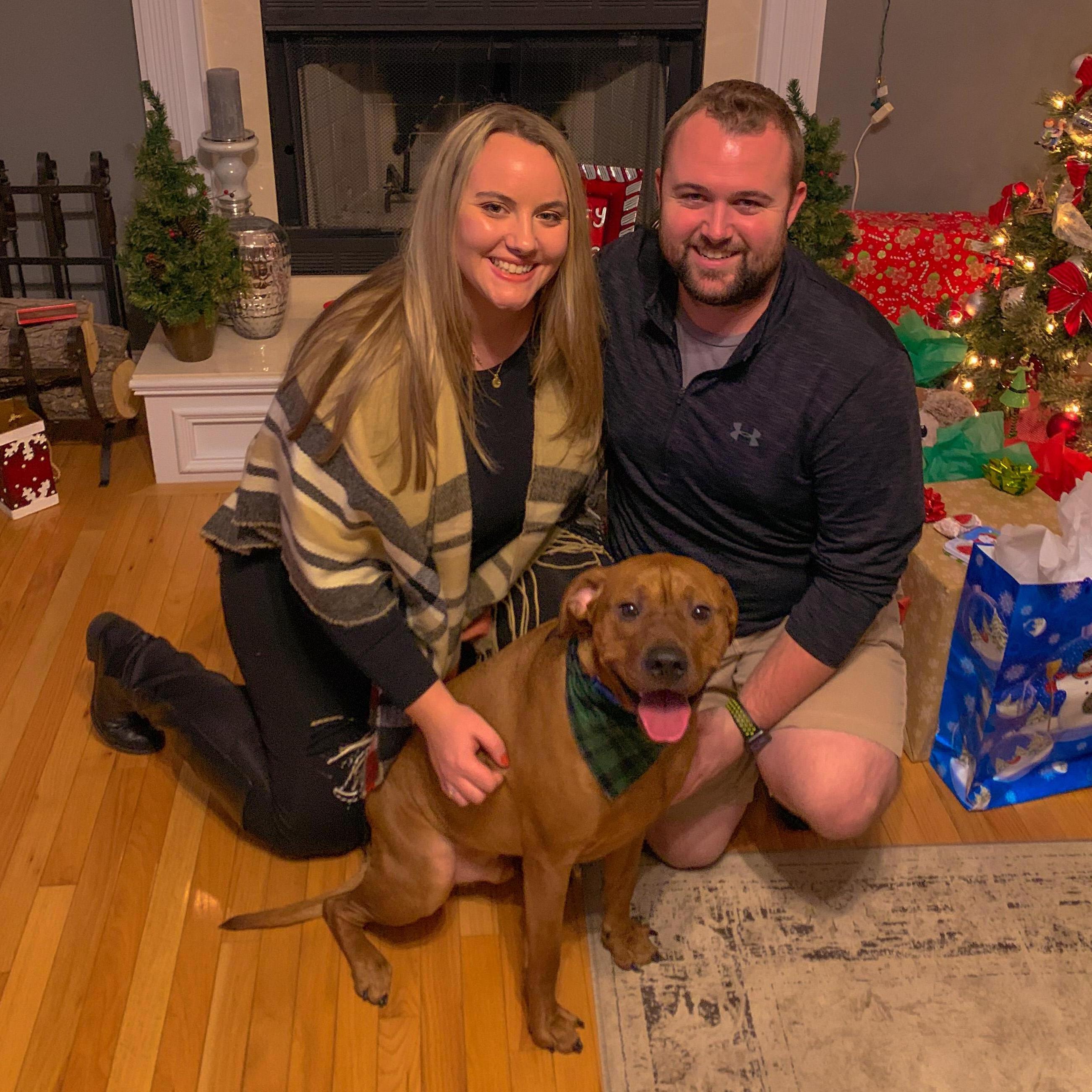 Our first Christmas with George - 2019