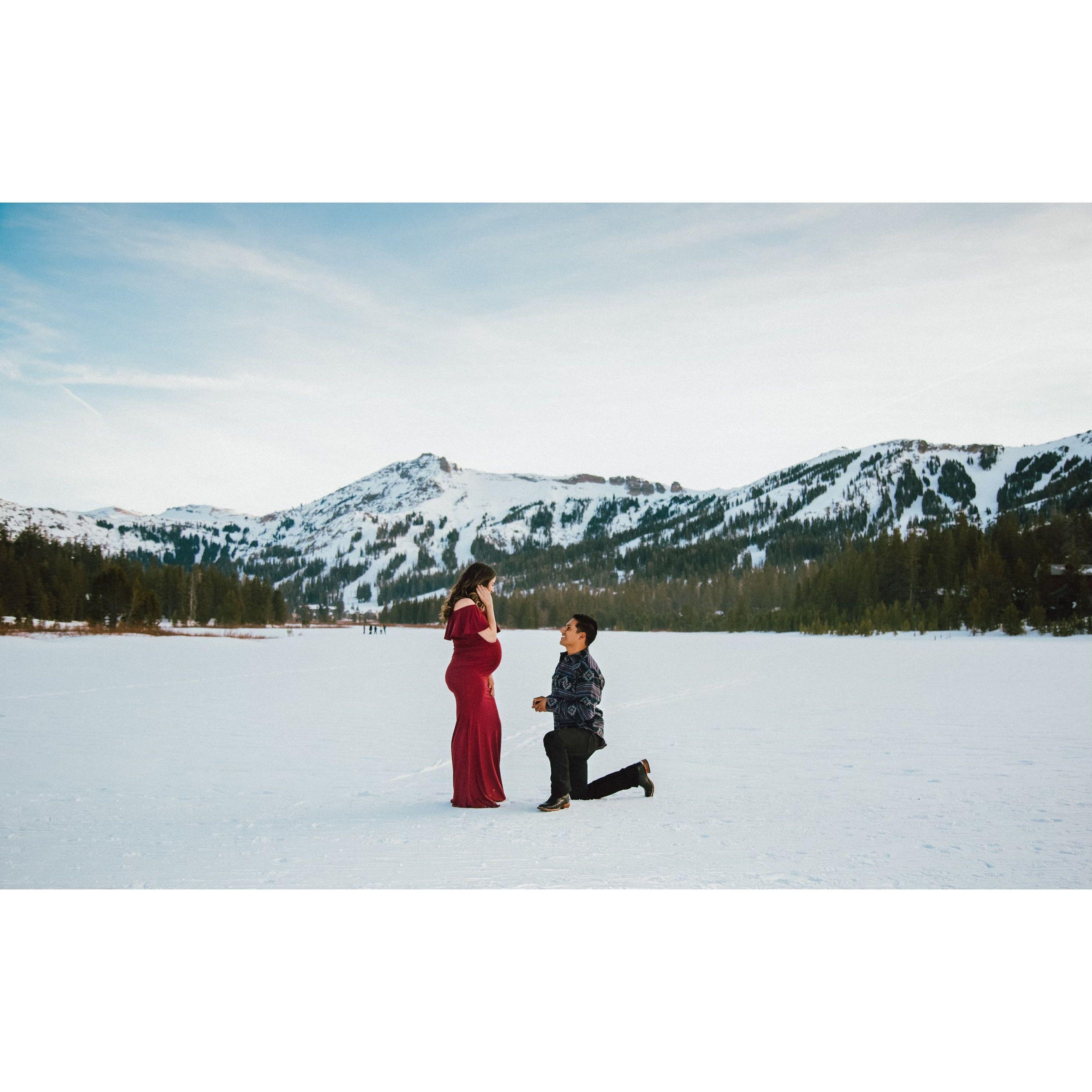 Sal proposed to Jasmin in the most beautiful location. She said "YES"