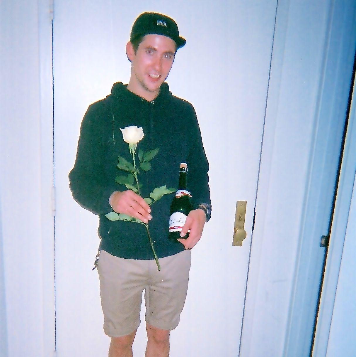 Sebastian to the rescue! Hannah's ankle blew-up, after a long day on her feet working at Nordstrom, as her body started to reject the screws from a previous surgery.