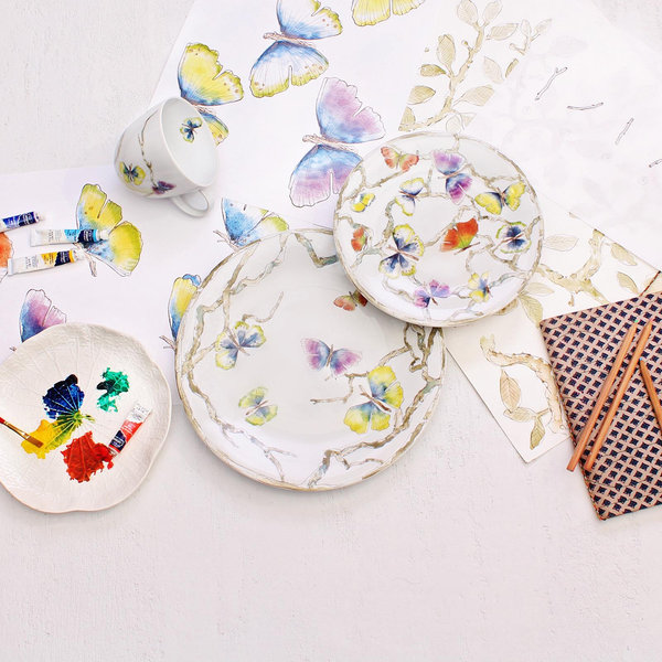 Michael Aram Butterfly Ginkgo Place Setting - Thumbnail 4