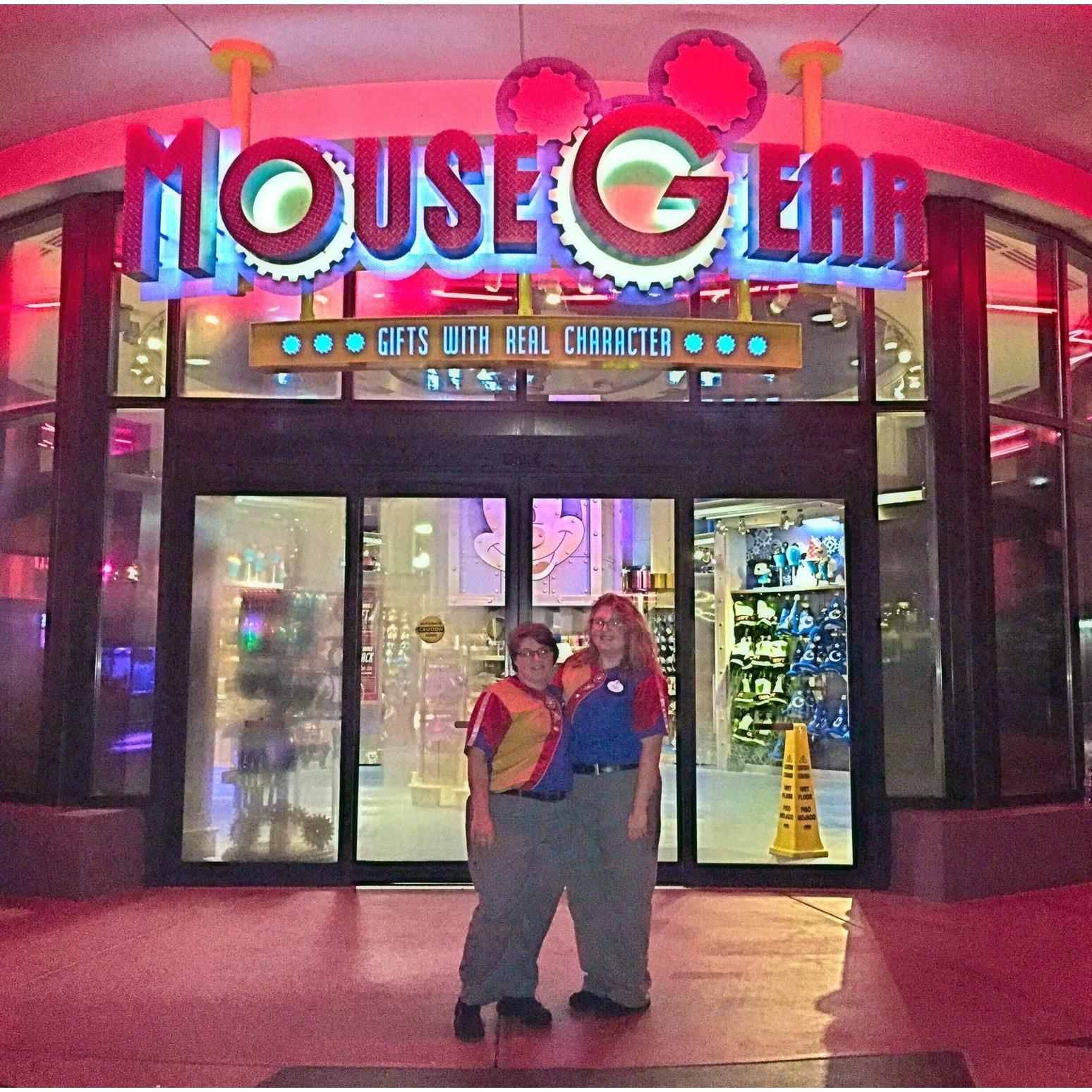 Where we worked in Epcot in 2015