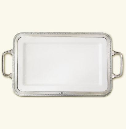 Luisa Rectangle Platter Medium w/Handles