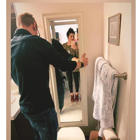 Jer always helping me with anything I need around the house anytime -a