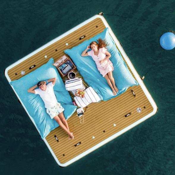 Champagne and Picnic Floating Deck