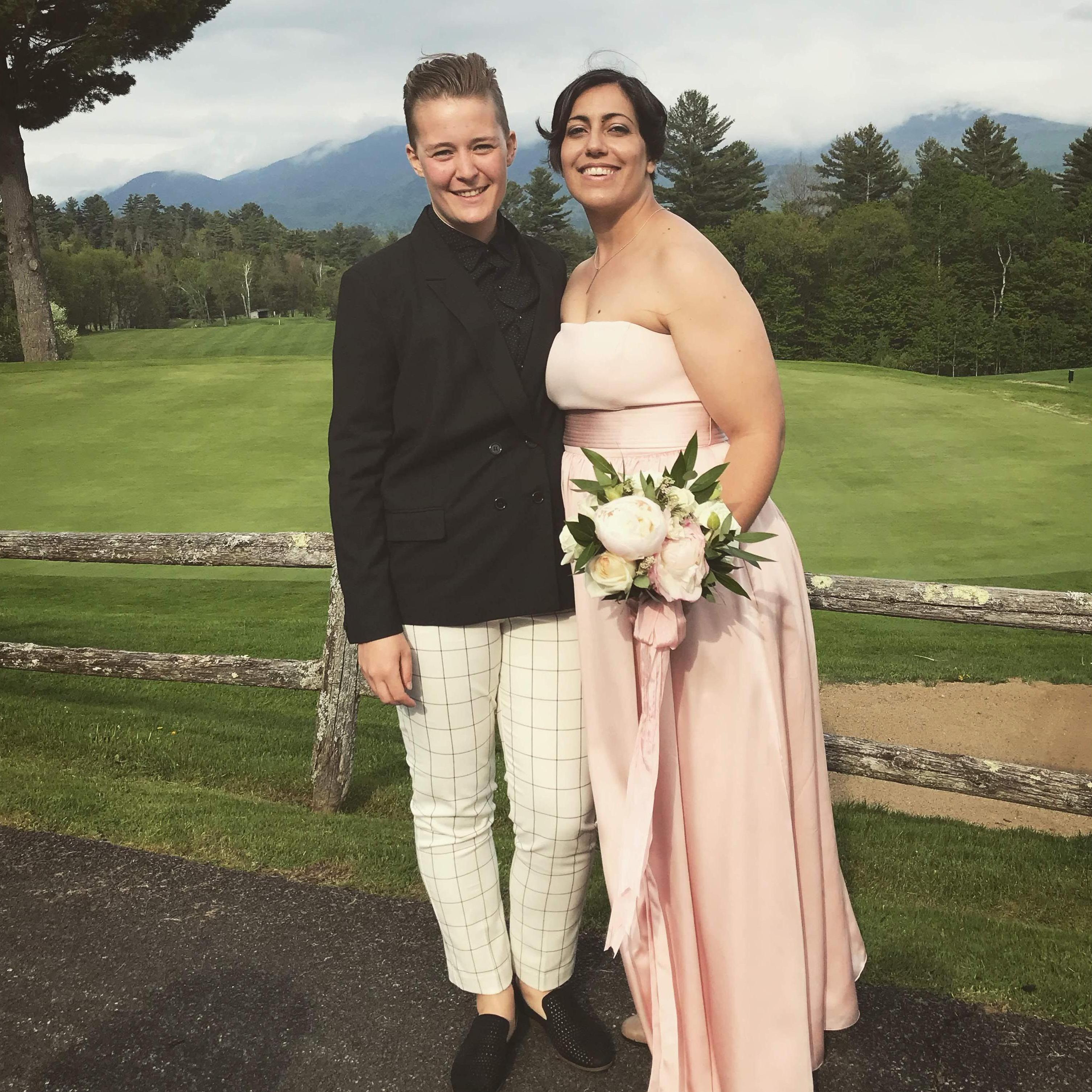 Rich and Shannon's wedding, May 2018. When we posted this everyone thought we had gotten married. Spoiler alert: It's not going to look like this ;)
