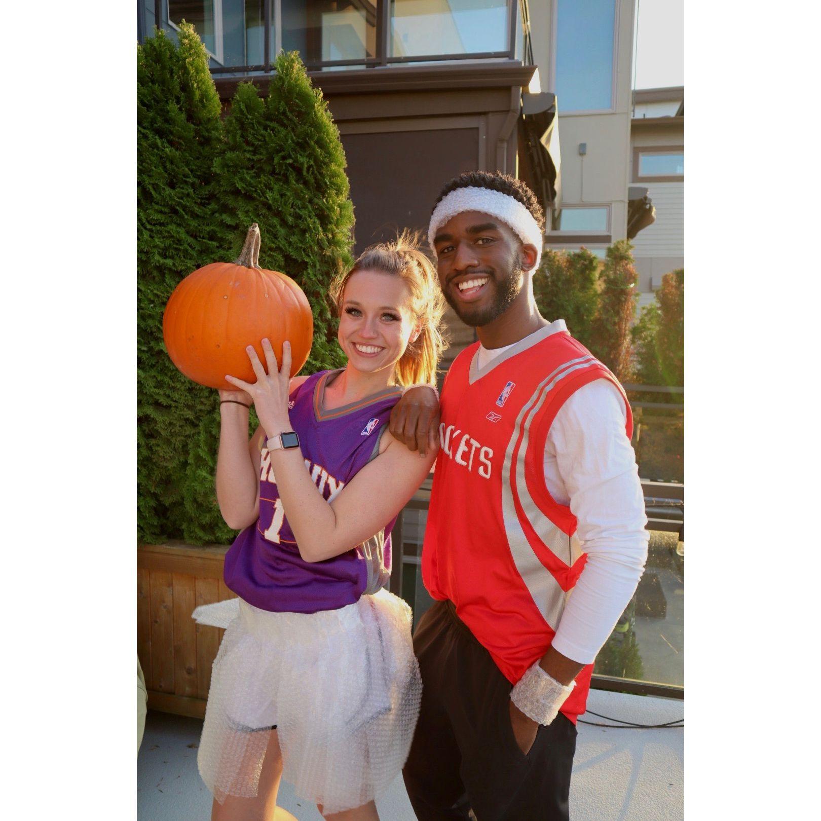 We were the "NBA Bubble" for Halloween