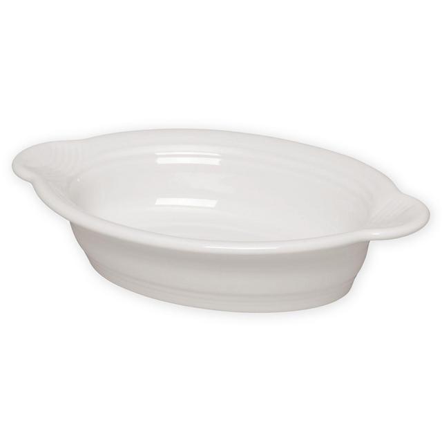 Fiesta® Individual Oval Casserole Dish in White
