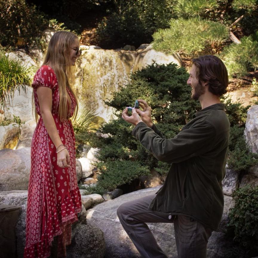He proposed...