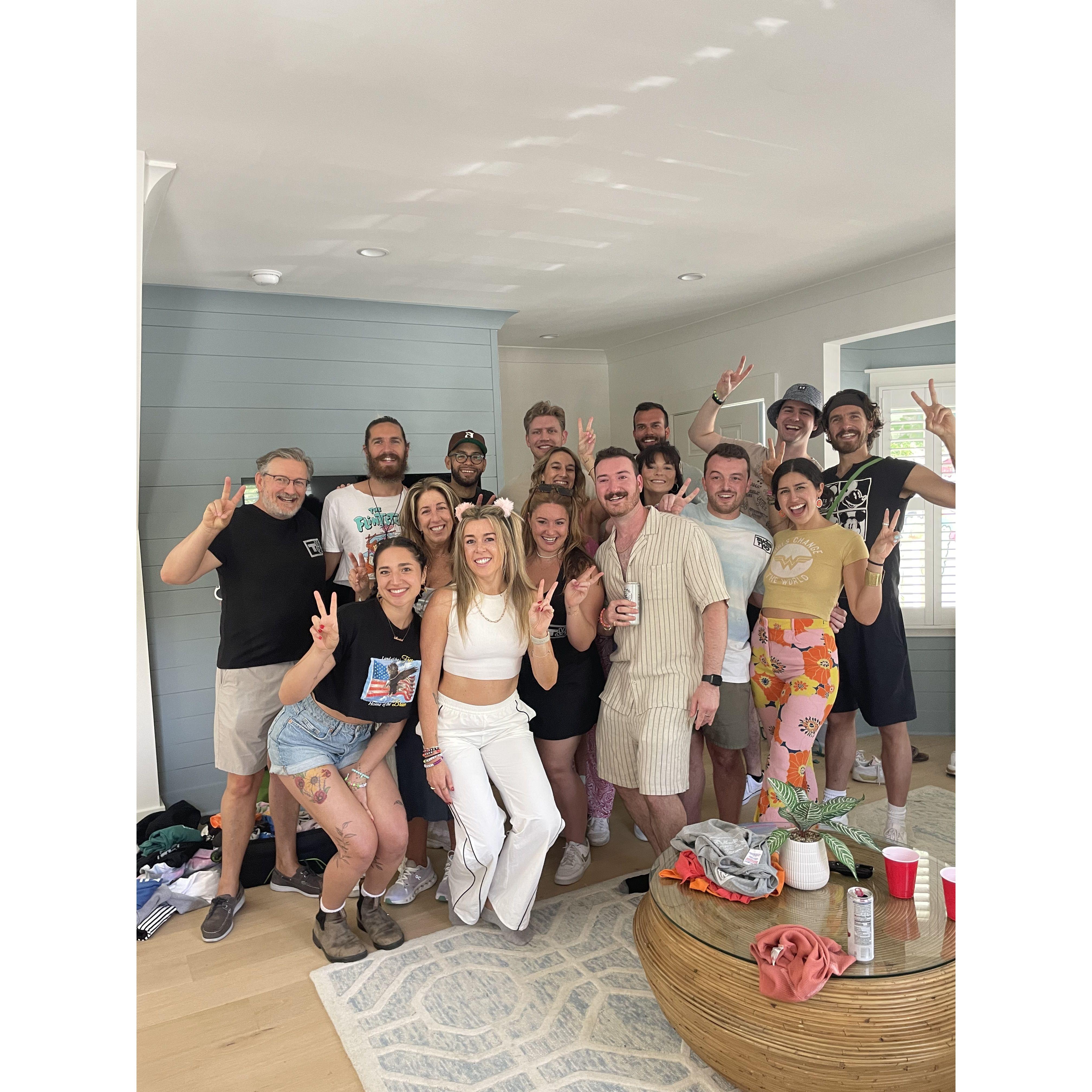 Our friends and fam down in Charleston, SC coming to support us for our first festival, June 2024.