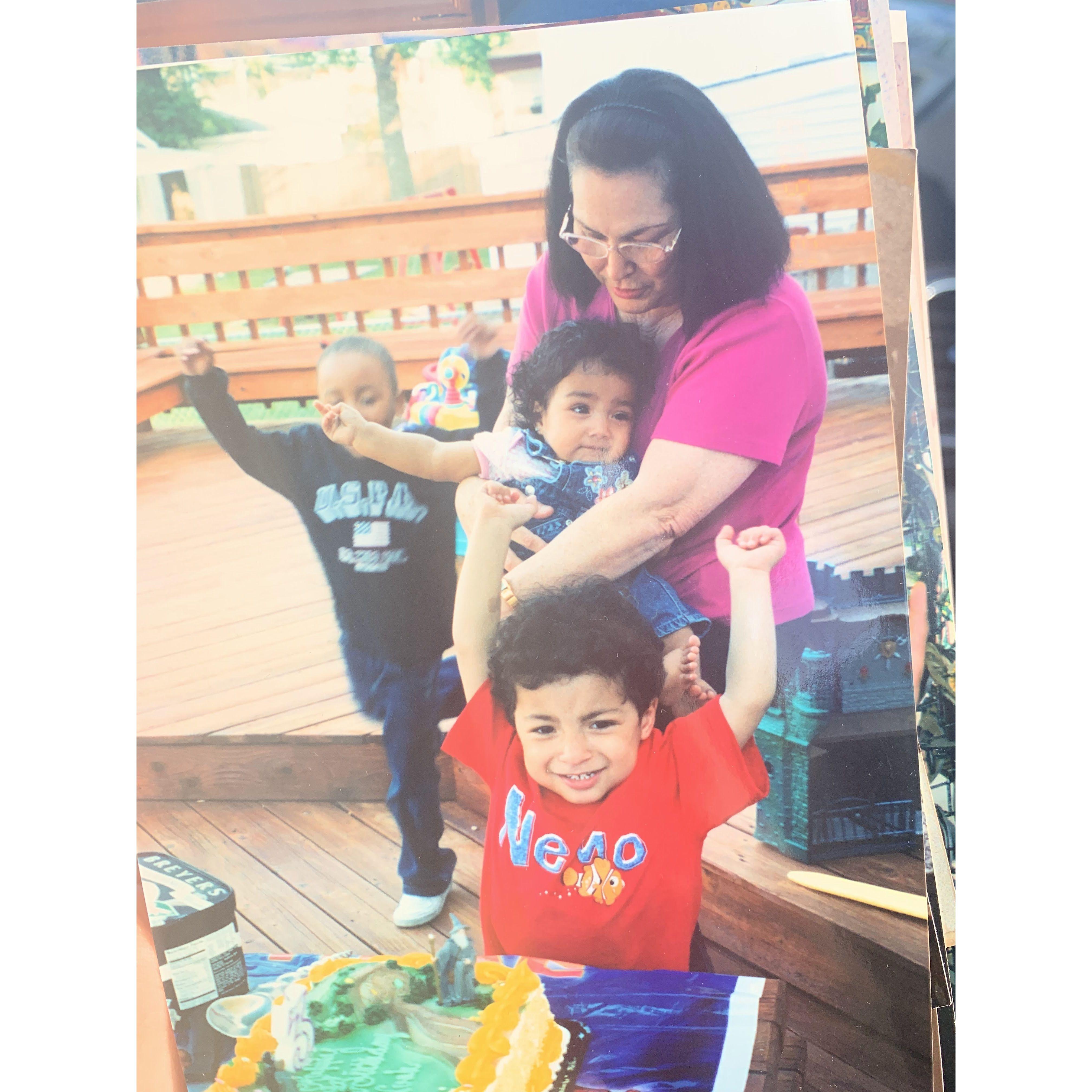 Fun times with Nyah's Abuelita
