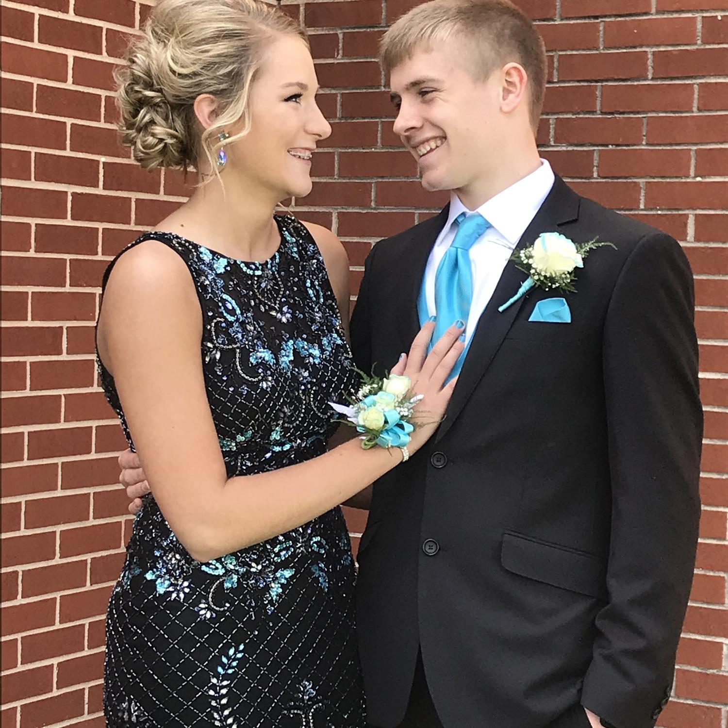 Senior prom! April, 2018