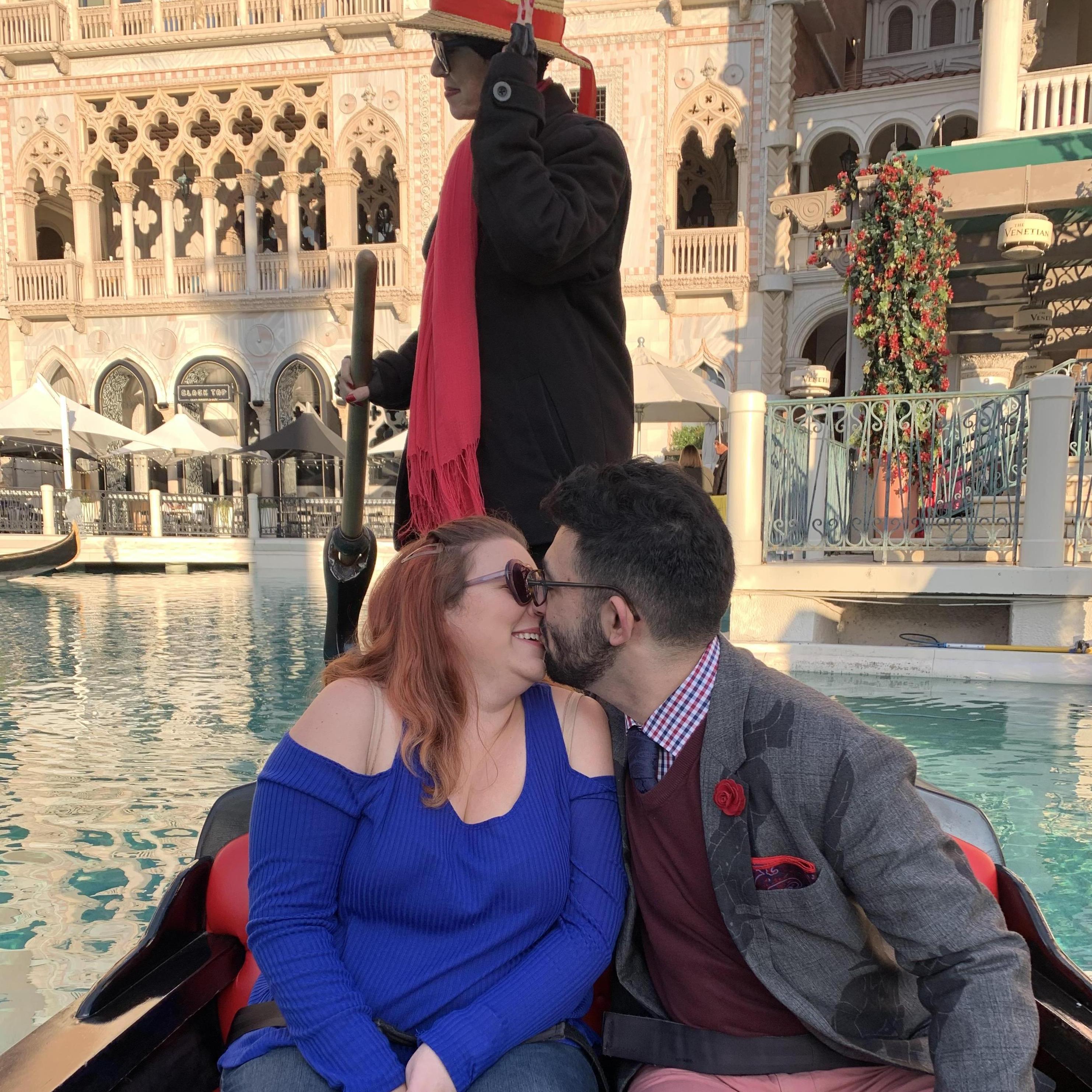 Gondola Ride at the Venetian Hotel , Las Vegas, Nevada
