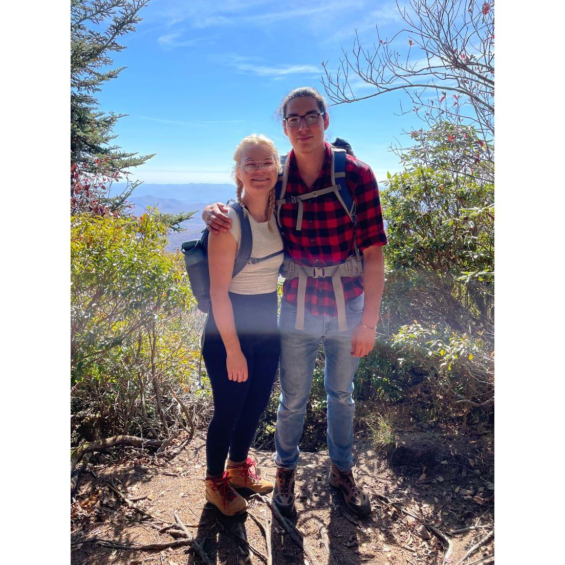 Hike at Black Balsam Knob