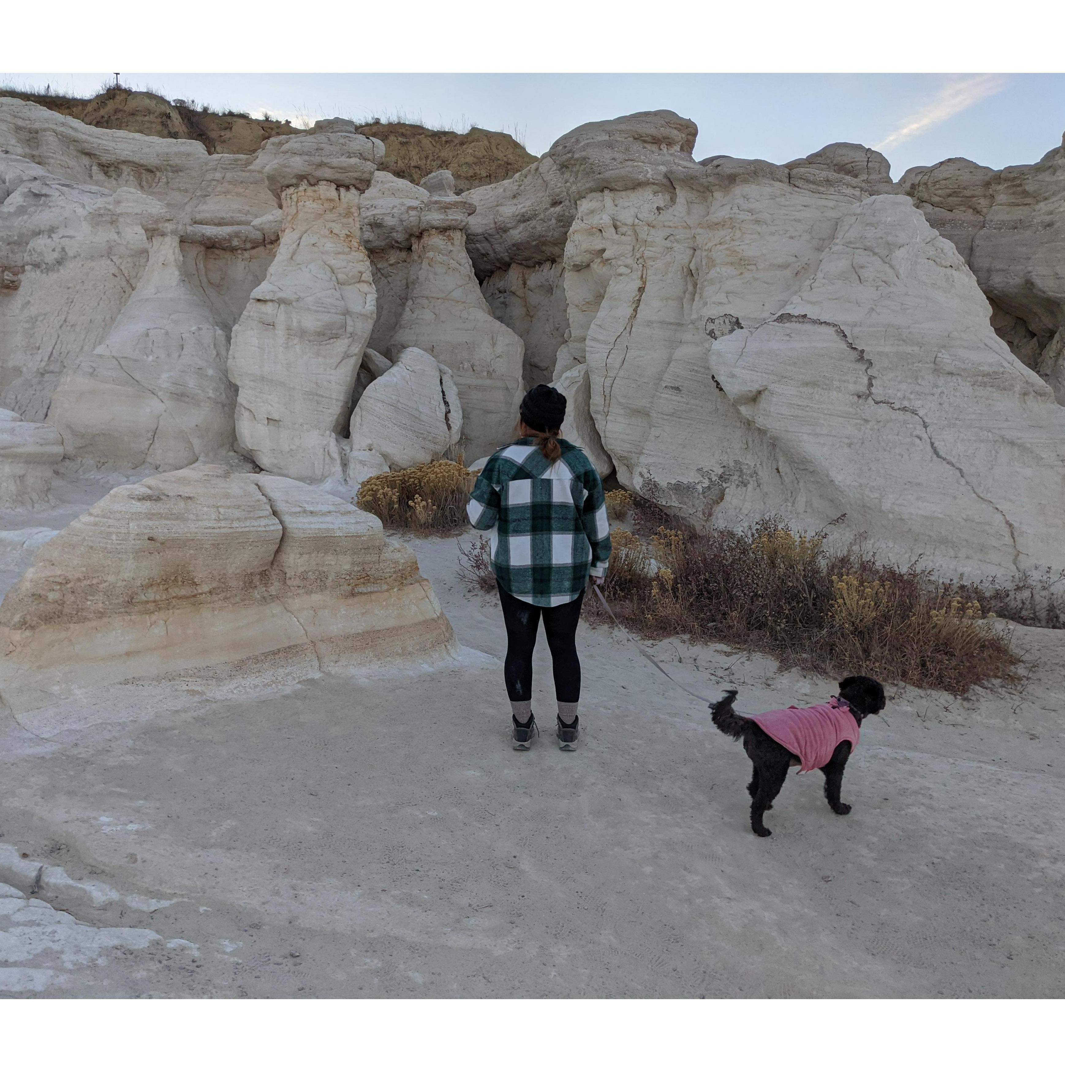 Painted Mines in Calhan, CO