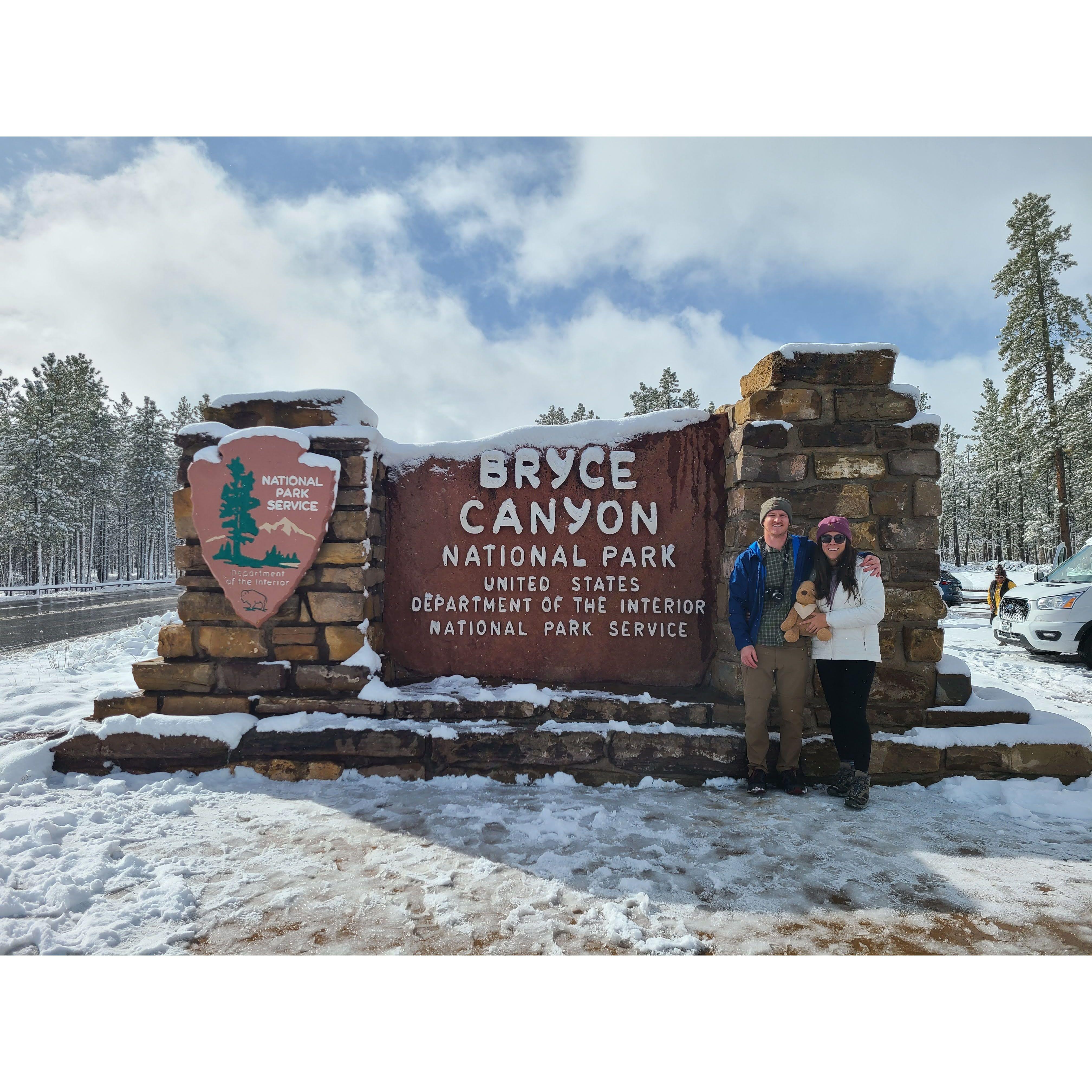 At Bryce Canyon
