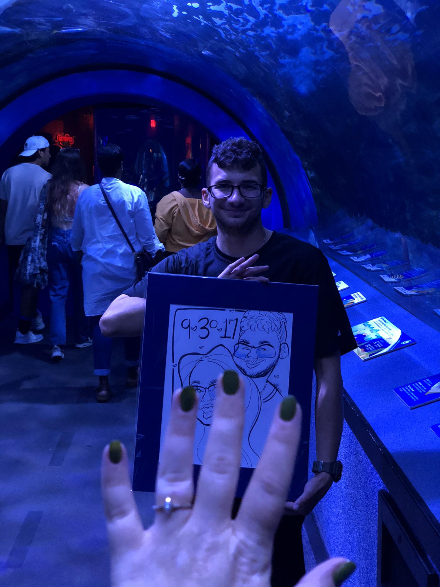 July 10th 2021

We got engaged!! Jesse knew that for the longest time what I’ve wanted to be proposed to at the Newport Aquarium..and that’s exactly where it happened. 🐡🌊🐟🐬🐙🦑