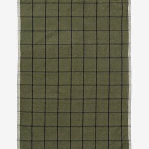 Hale Tea Towel - Green/Black