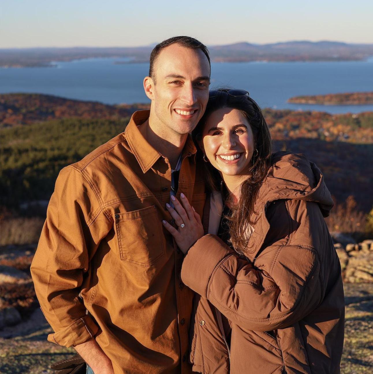 Our engagement in Acadia National Park