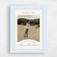 Blue Wedding Thank You - Dinard Photo