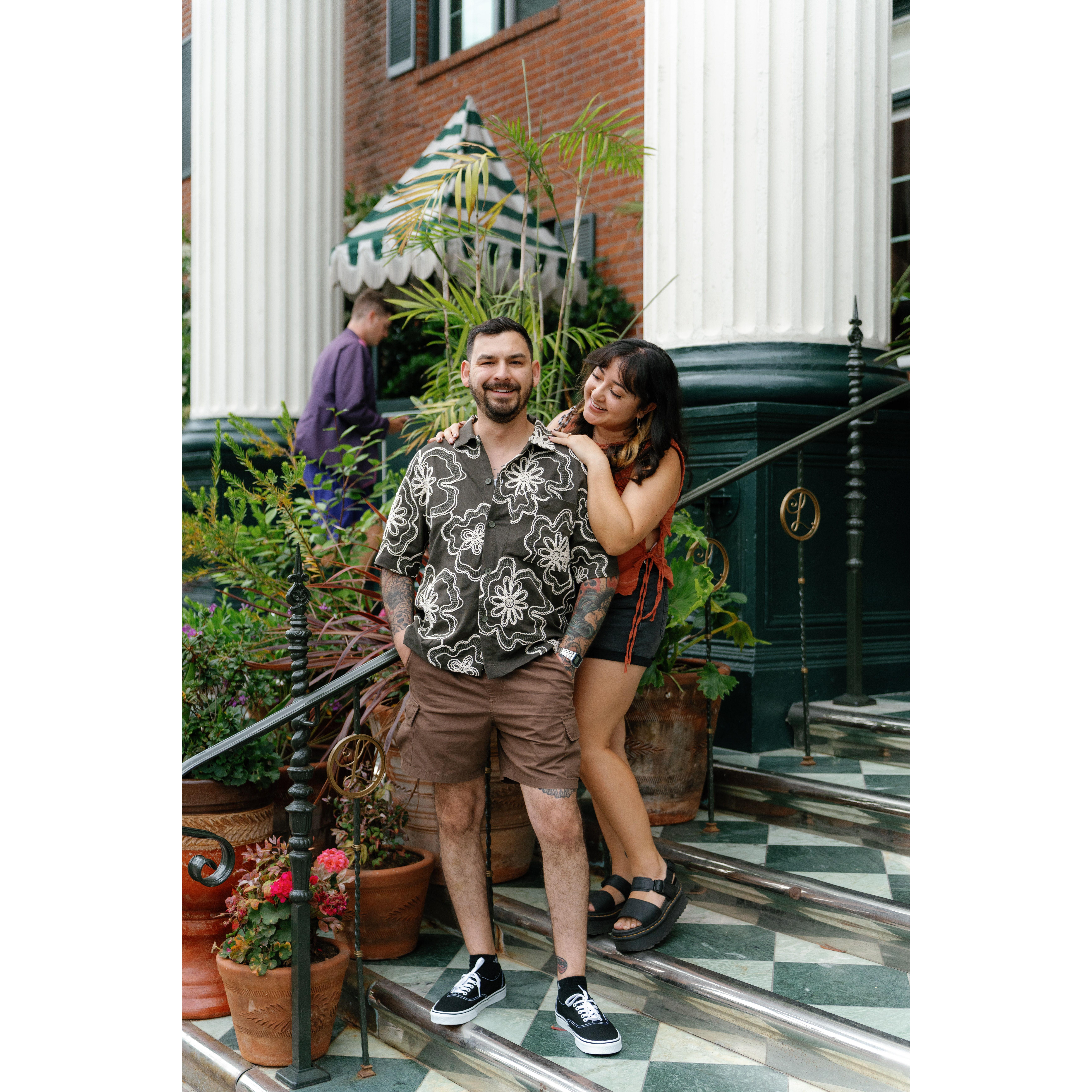 Engagement photos in SanDiego