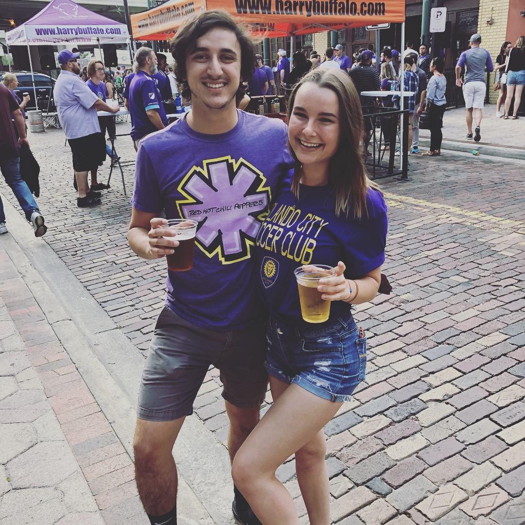 First Orlando City soccer game together