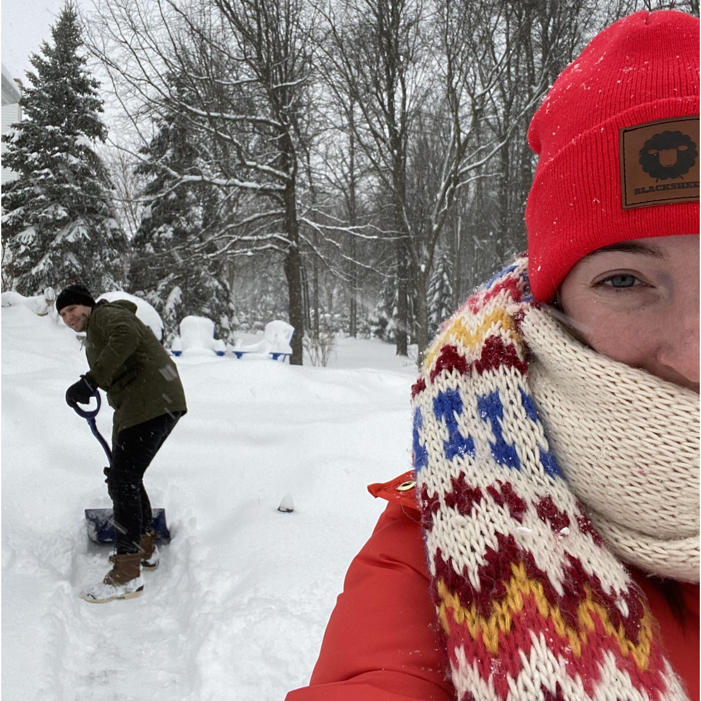 Alex in his natural habitat