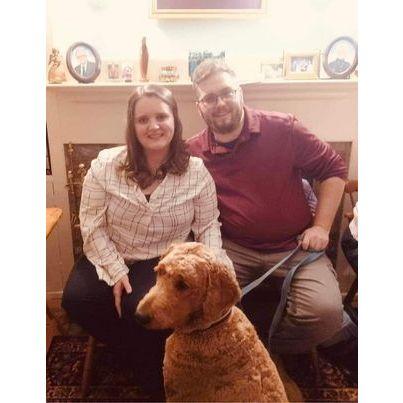 Matt and Heather took a family photo while celebrating Thanksgiving.