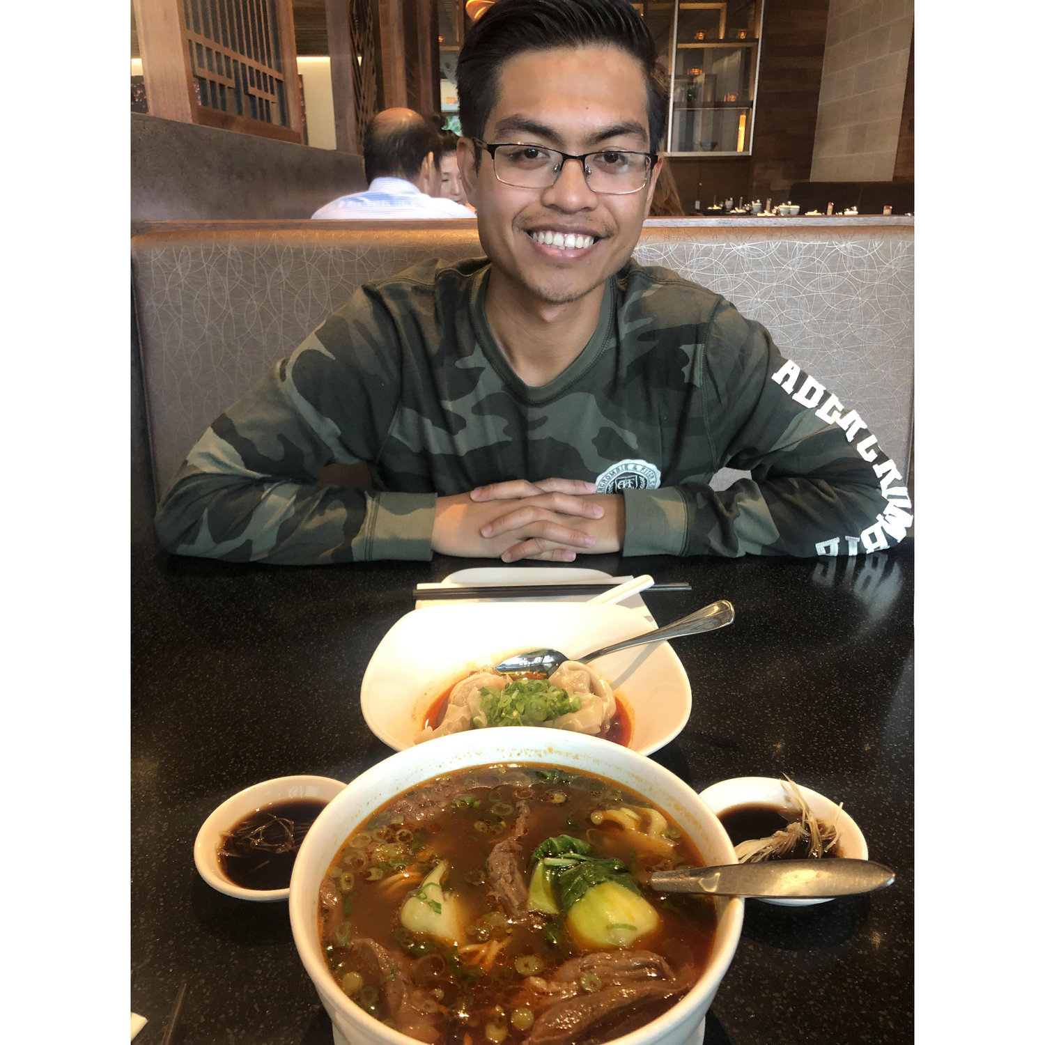 Yroll's first time at Din Tai Fung
