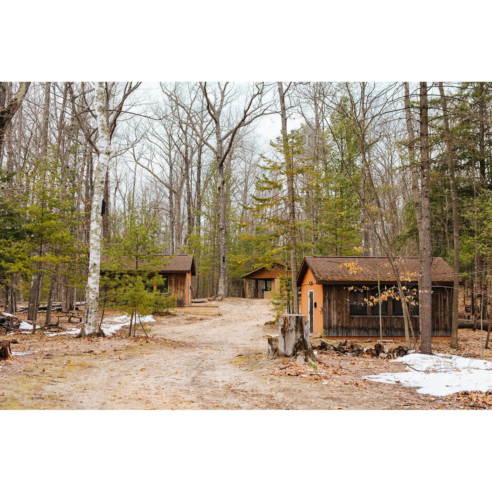 Cabins with no electricity