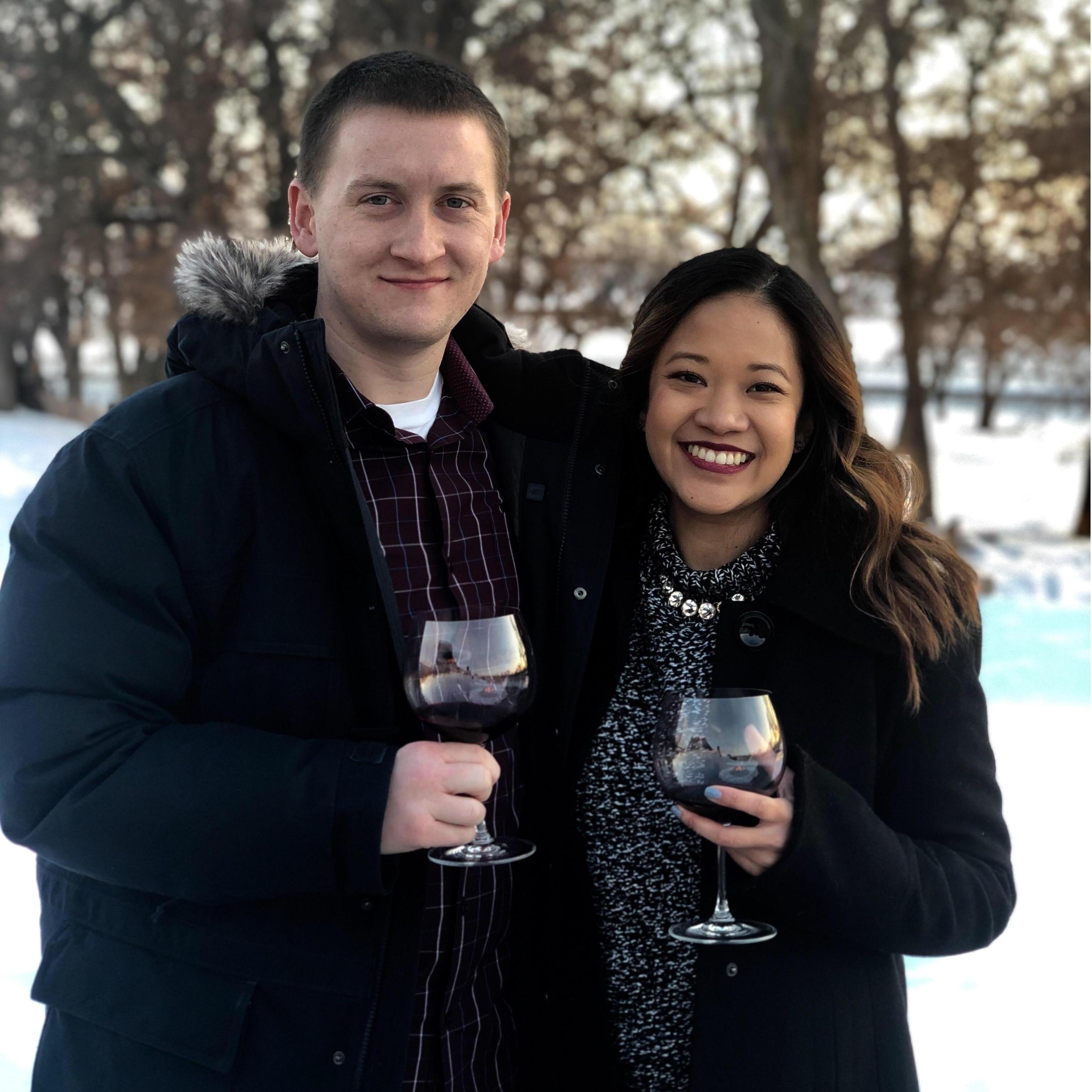 Our first trip together! Wine tasting in Walla Walla, WA.