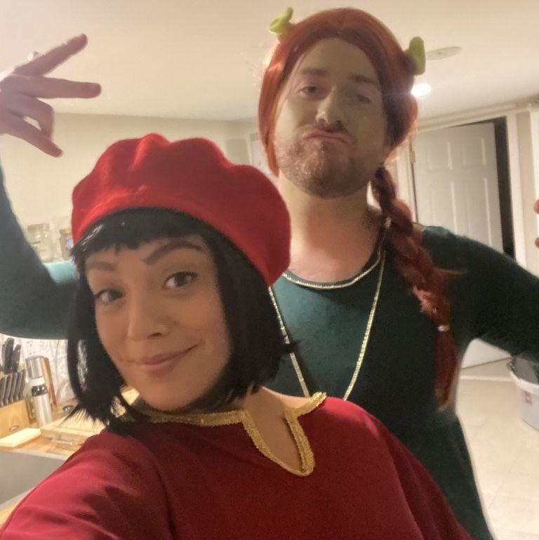 Our first Halloween couples costume :')
