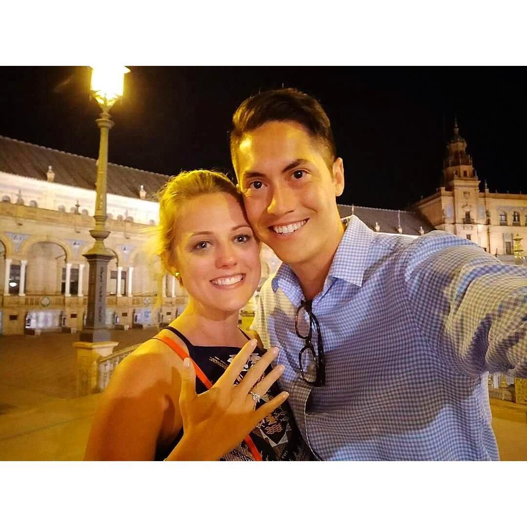 Engagement in Sevilla, Spain