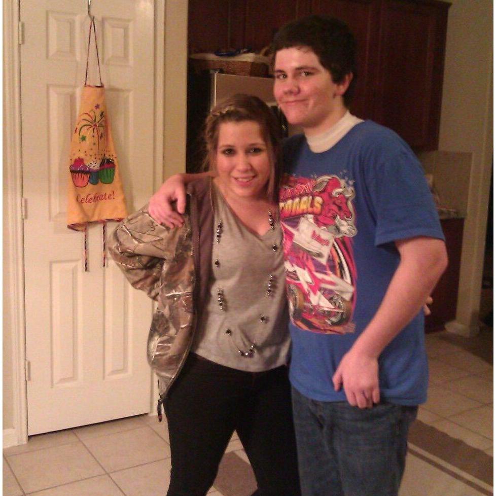 The future bride and groom spending their first new year together. Happy 2013!