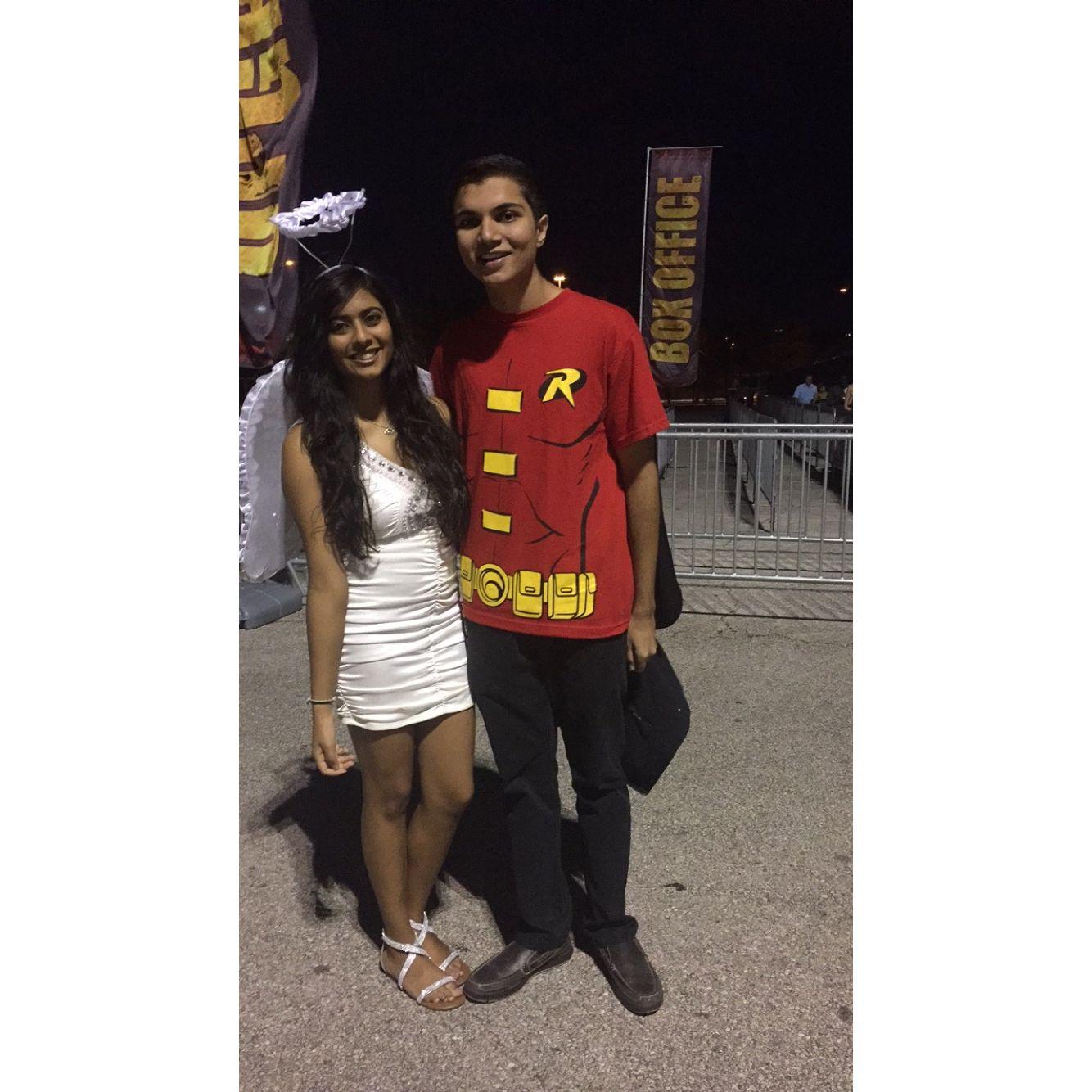 Halloween 2015

Mishaal may look like an angel here, but anyone who knows her knows how true that is #chaotic-evil
