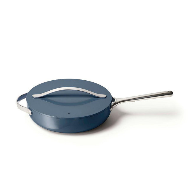 Caraway Non-Stick Ceramic Saute Pan, Navy