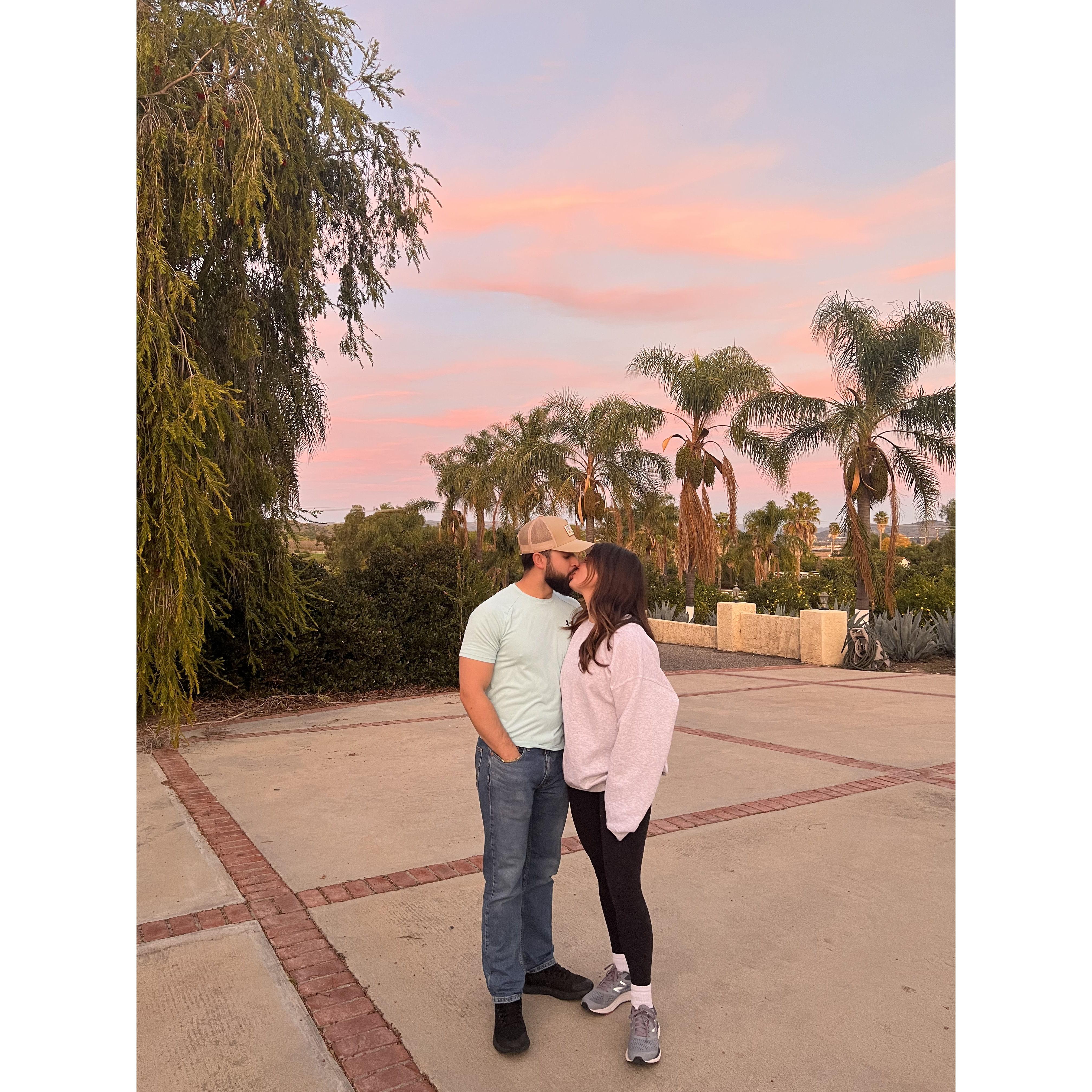 2024 - Sunset at AA Ranch