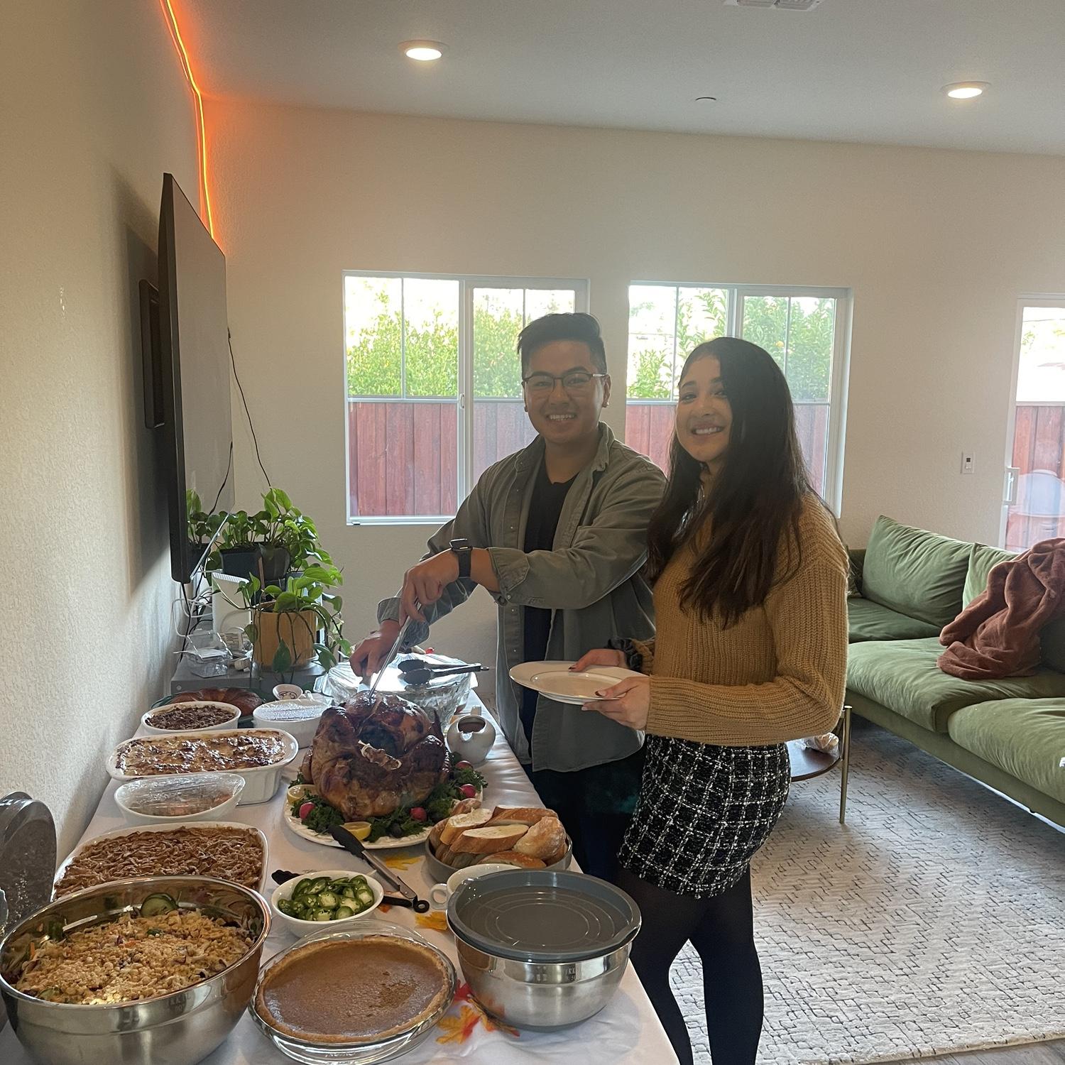 First thanksgiving in our home