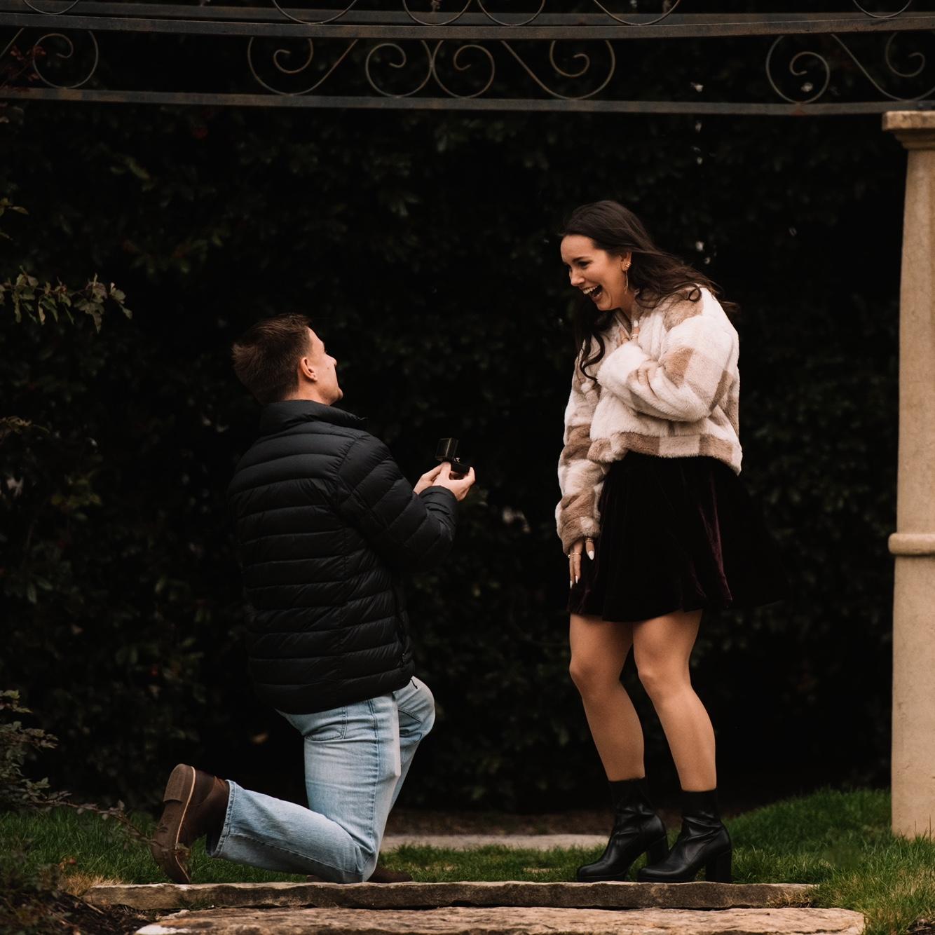 Kirby proposes!!!!! Noelle says yes (of course)!
