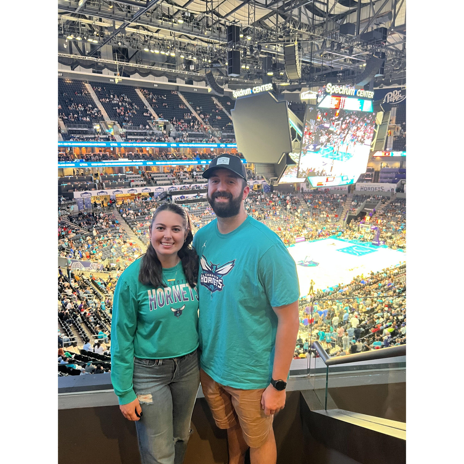 Box Seats at the Charlotte Hornets (October 2023)