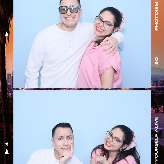 I’m not much of a picture booth, but I know that she loves to create memories. From her I learn to compromise.