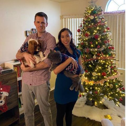 Hosting Christmas with our pets!