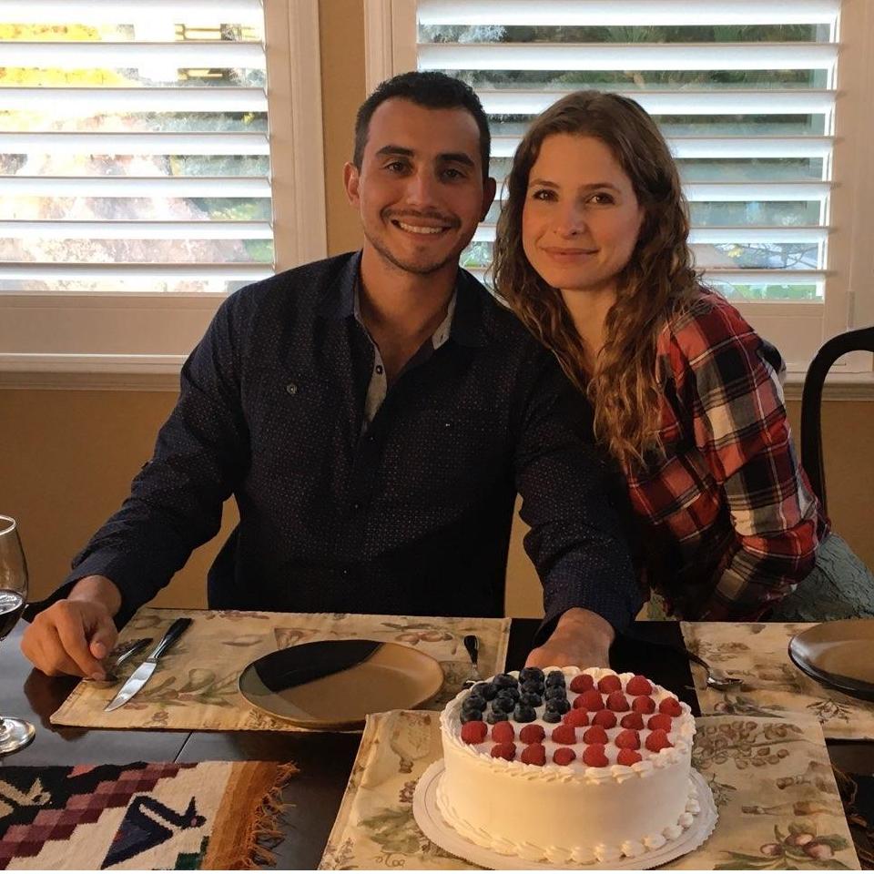 Celebrating Matias becoming a US citizen.