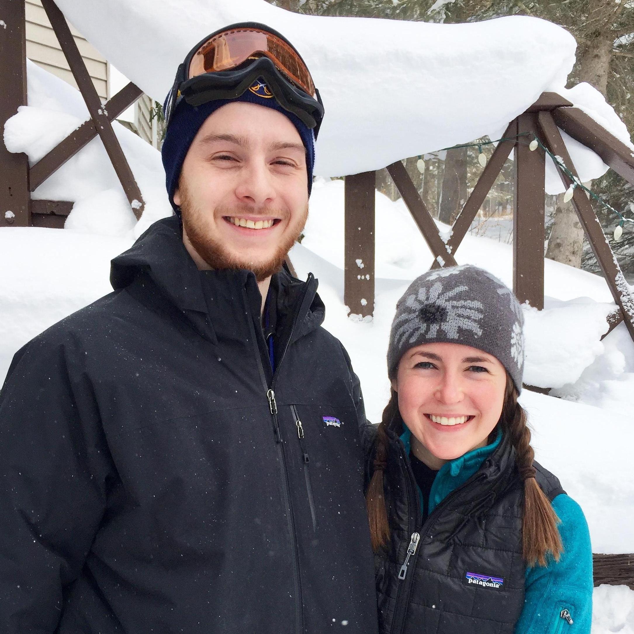Skiing in Ellicottville with the Gabreski's