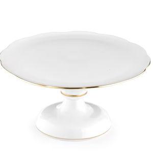 Herend Golden Edge Cake Plate
