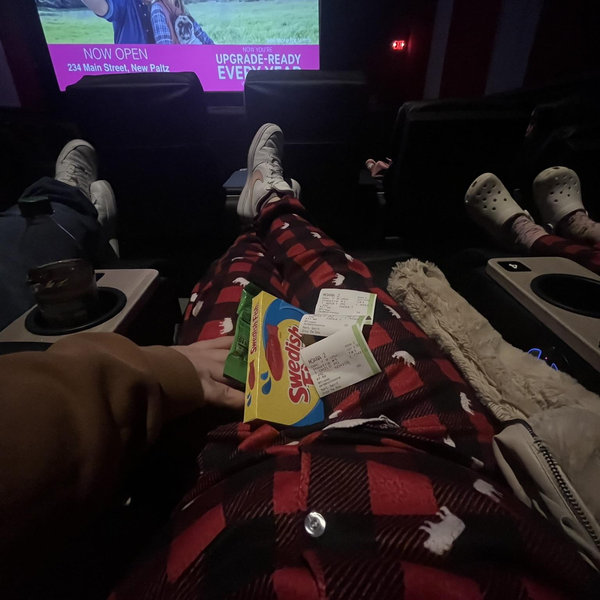 Dinner And A Movie For Three