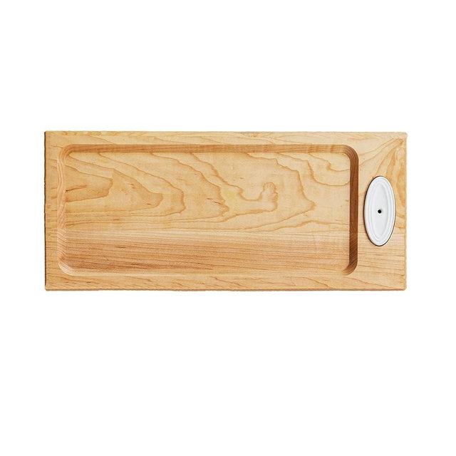 nora fleming Maple Bread Board- Perfect for Appetizers, Side Dishes, and Dinners - Rectangular Design - Pair with One of Our Hand-Painted Minis - Y4