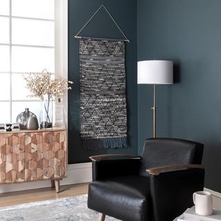Textured Herringbone Wall Hanging