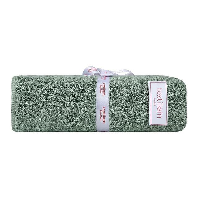 Textilom 100% Turkish Cotton Oversized Luxury Bath Sheets, Jumbo & Extra Large Bath Towels Sheet for Bathroom and Shower with Maximum Softness & Absorbent ( 40 x 80 inches )- Green