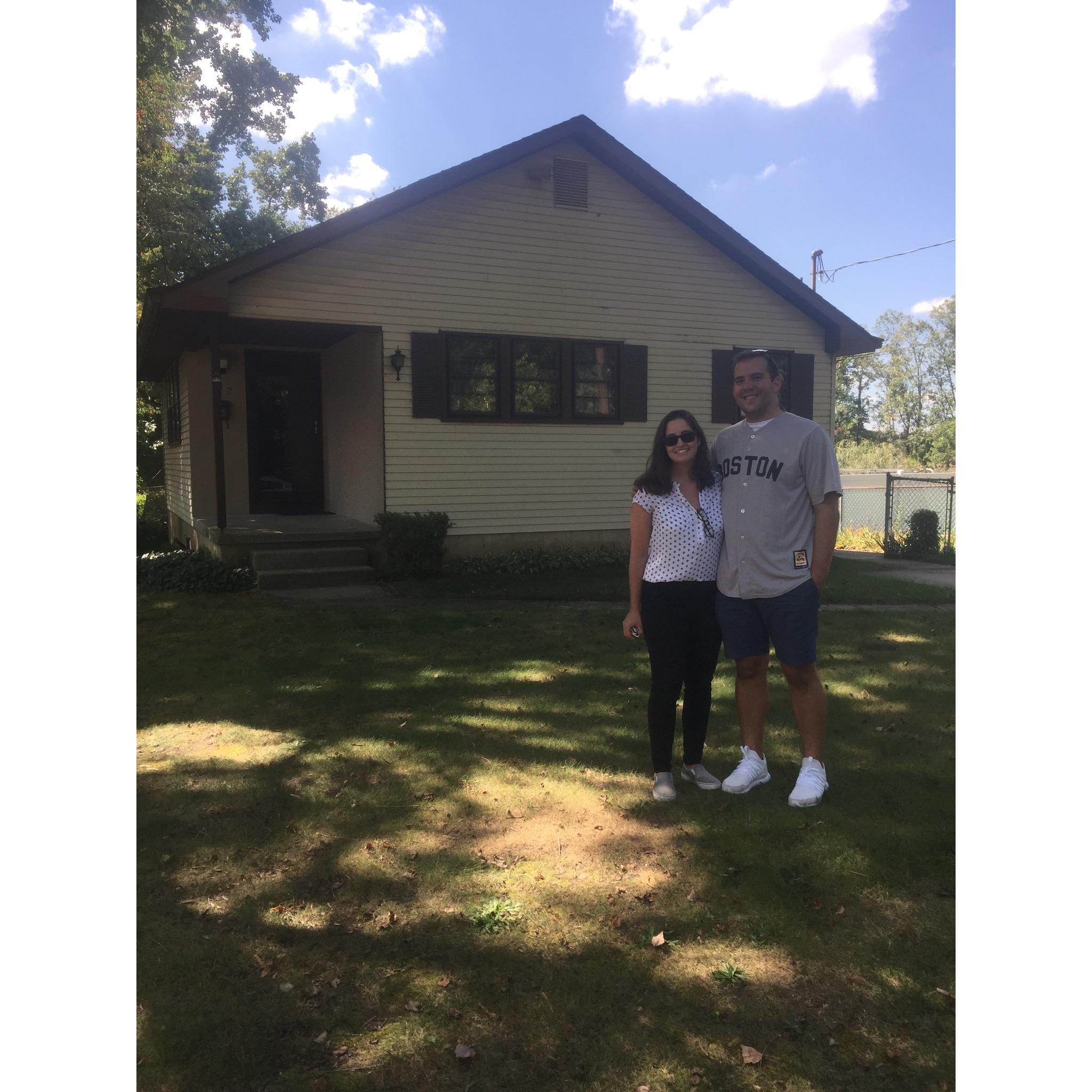 Our first home, Glendora, NJ