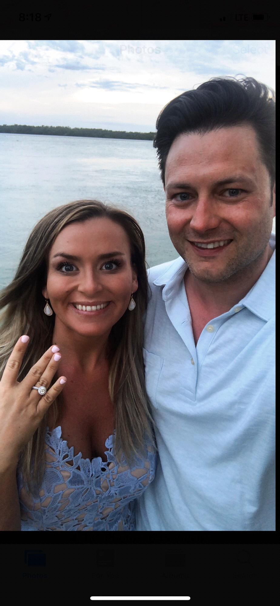 First night engaged!